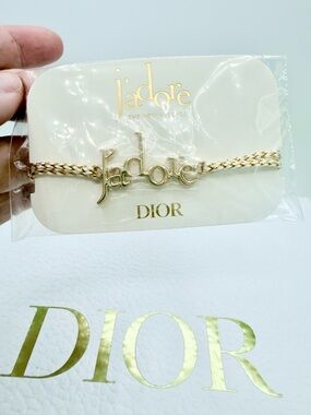 Dior J’adore Gold Adjustable Bracelet NEW